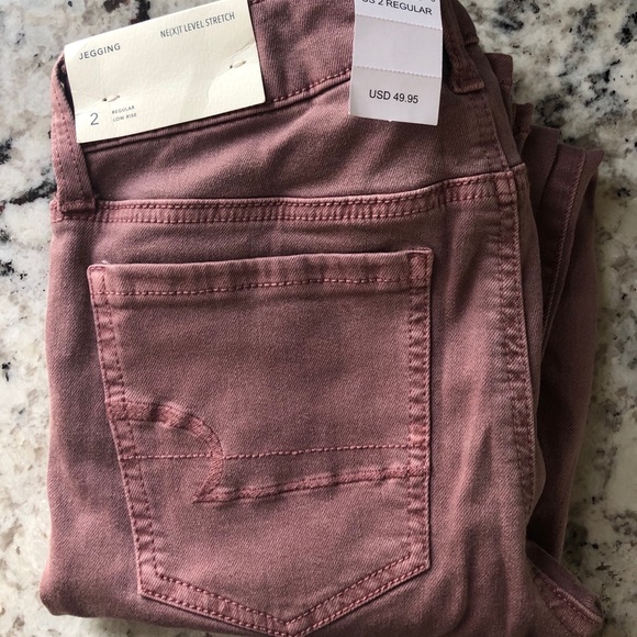 American Eagle Outfitters Denim - American Eagle Pink Jeans